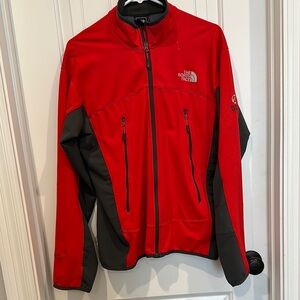 The North Face Red Softshell Jacket